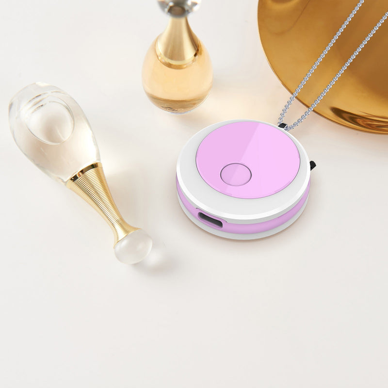 Portable Anion Air Purifier Neck Hanging Wearable Mini Negative Ion Air Purifier Necklace