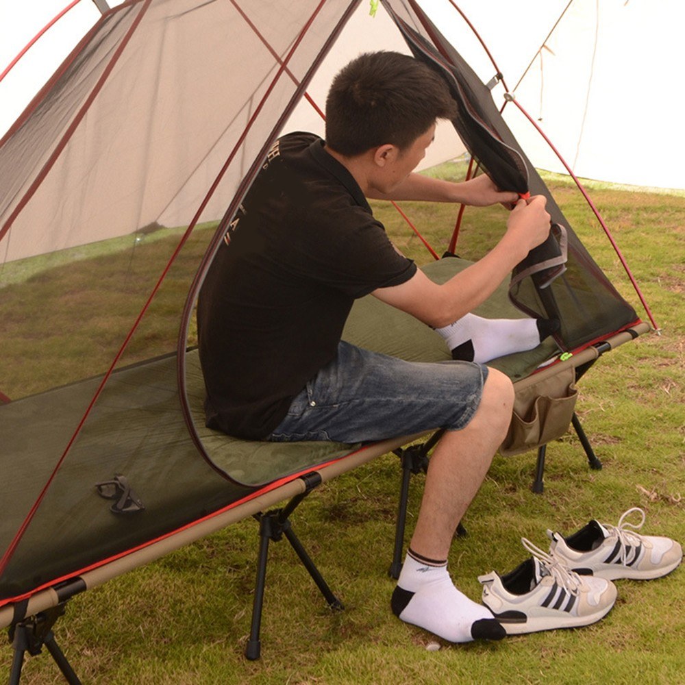 1 Person Tent Waterproof Oxford Cloth Tent Cot Set Outdoor Camping Traveling
