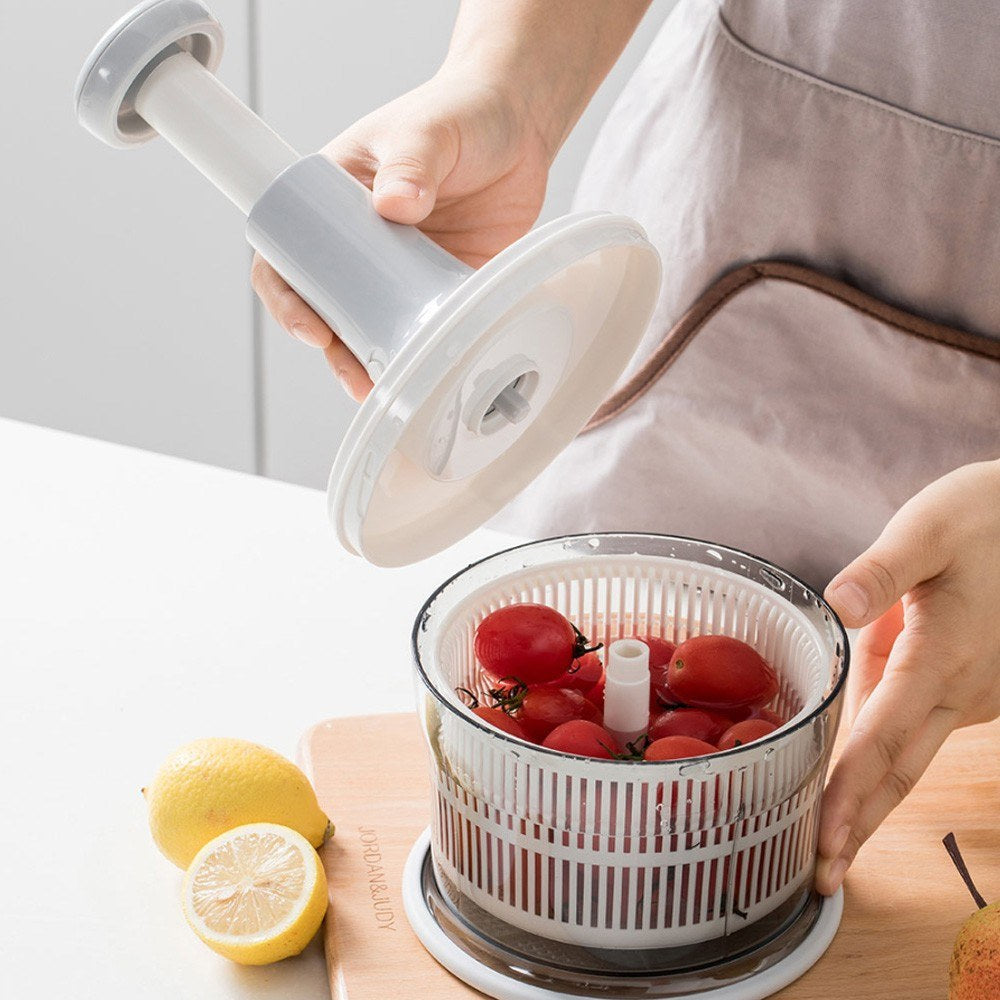 XIAOMI YOUPIN JORDON&JUDY Hand-Powered Food Chopper Manual Food Processor Mechanism Cutter for Garlic Onion Vegetable Salad Pepper (BPA-free, No FDA Certification)