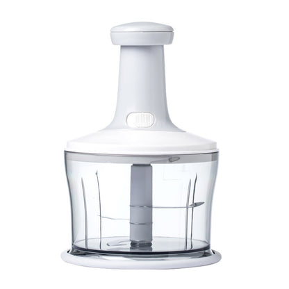 XIAOMI YOUPIN JORDON&JUDY Hand-Powered Food Chopper Manual Food Processor Mechanism Cutter for Garlic Onion Vegetable Salad Pepper (BPA-free, No FDA Certification)