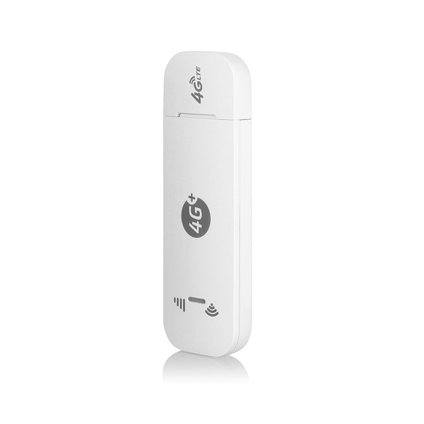 4G LTE USB Modem WiFi Dongle Mini Mobile WiFi Hotspot Router with SIM Card Slot 150Mbps DL 50Mbps UL Share Up to 10 WiFi Users