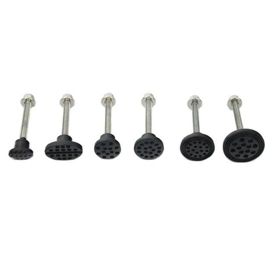 6 Pcs Paintless Glue Puller Tab Dent Puller Repair Kit Heavy Duty Dent Repair Removal Tool for Car Big Dent Repair