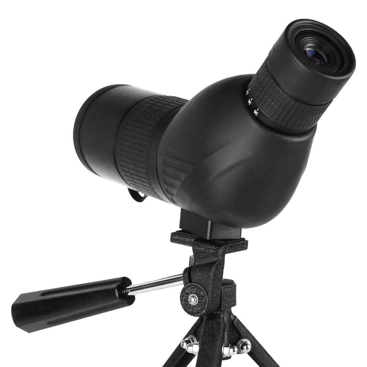 BEILESHI Spotting Scope with Tripod HD Monocular Portable 12X-36X Zoom Eyepiece Straight or Angled for Bird Watching, Wildlife, Scenery and Hunting