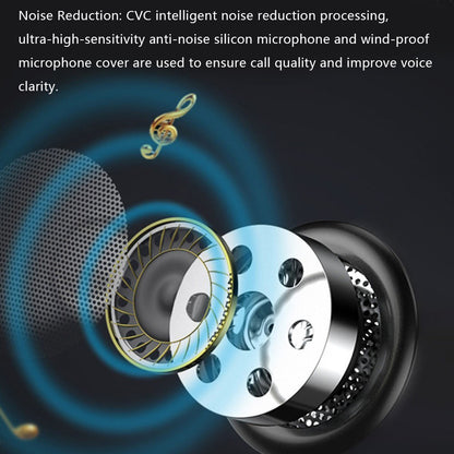 Motorcycle Helmet BT5.0 Headset Wireless Riding Intercom Kit Noise Reduction Headphone Microphone Set