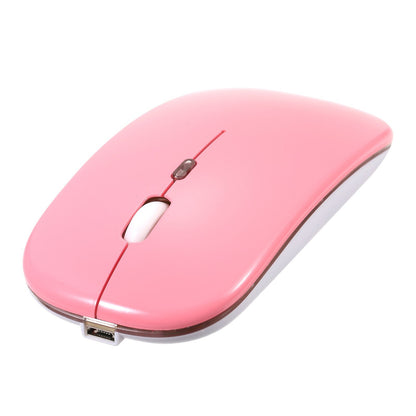 2.4G+BT3.0 Wireless Dual-mode Mouse 3 Level Adjustable DPI Mute Office Mouse with Built-in Rechargeable Battery