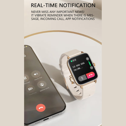 COLMI P28 Plus Fitness Tracker Smart Bracelet 1.69" TFT Full-touch Screen Pedometer BT Call Health Monitor Wristband Smart Watch for Android iOS