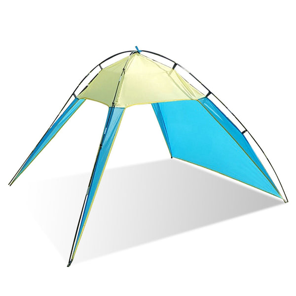 Beach Tent Outdoor Travel UV Protection Open Tent Sun Shade Shelter for Camping Hiking Fishing