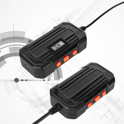 2m Hard Wire Wireless Fidelity Connected Industrial Endoscope Borescope IP67 Waterproof Inspection Camera with Built-in 6pcs Dimmable LEDs 3.9mm Lens 1960*1080 Resolution