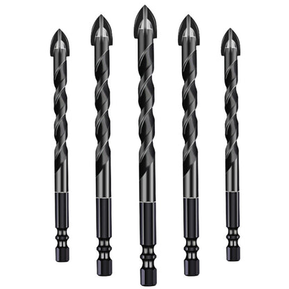 10PCS Masonry Drill Bits for Tile Brick Glass Plastic Porcelain Marble Wood Ceramic Wall Mirror with 5/6/8/10/12mm
