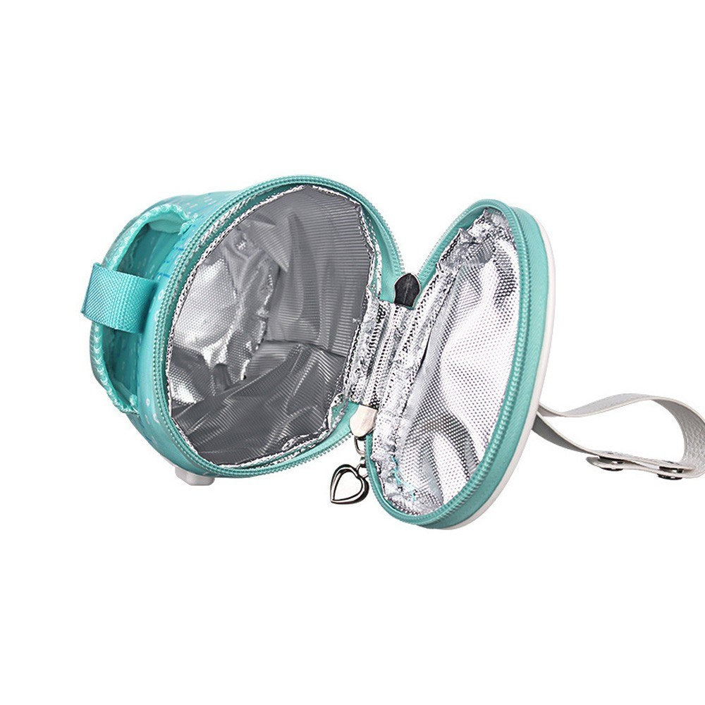 Portable Bottle Warmer Travel Baby Bottle Bag Lightweight Thermal Pouch for Infant Feeding Bottle with USB Cable