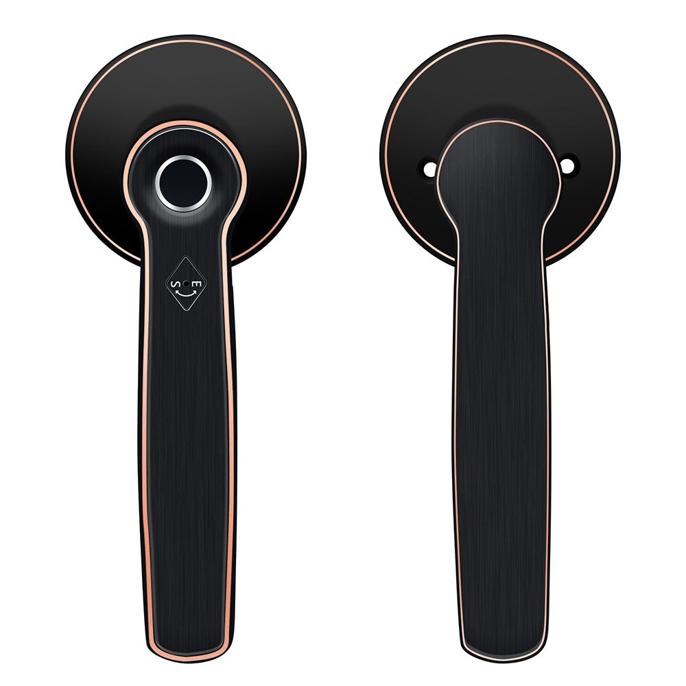 Bluetooth Door Knob Lock Fingerprint Door Lock Smart Lock, Key-less Entry Door Lock for Home Apartment Office