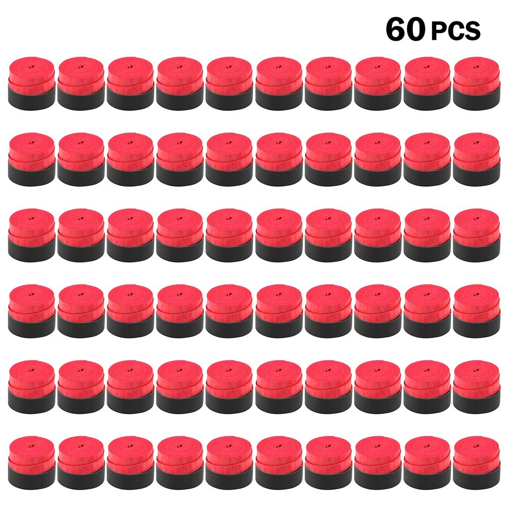 Tennis Racket Grip Tape Anti Slip Super Absorbent Tennis Overgrip Badminton Overgrip Pickleball Replacement Grip