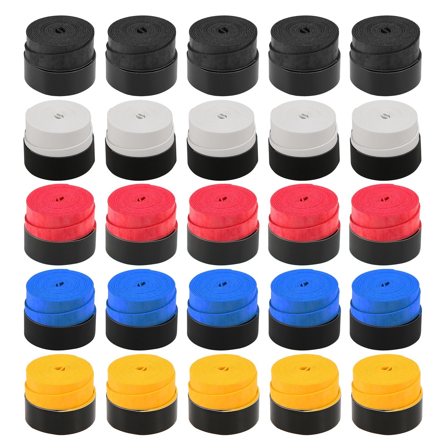 Tennis Racket Grip Tape Anti Slip Super Absorbent Tennis Overgrip Badminton Overgrip Pickleball Replacement Grip