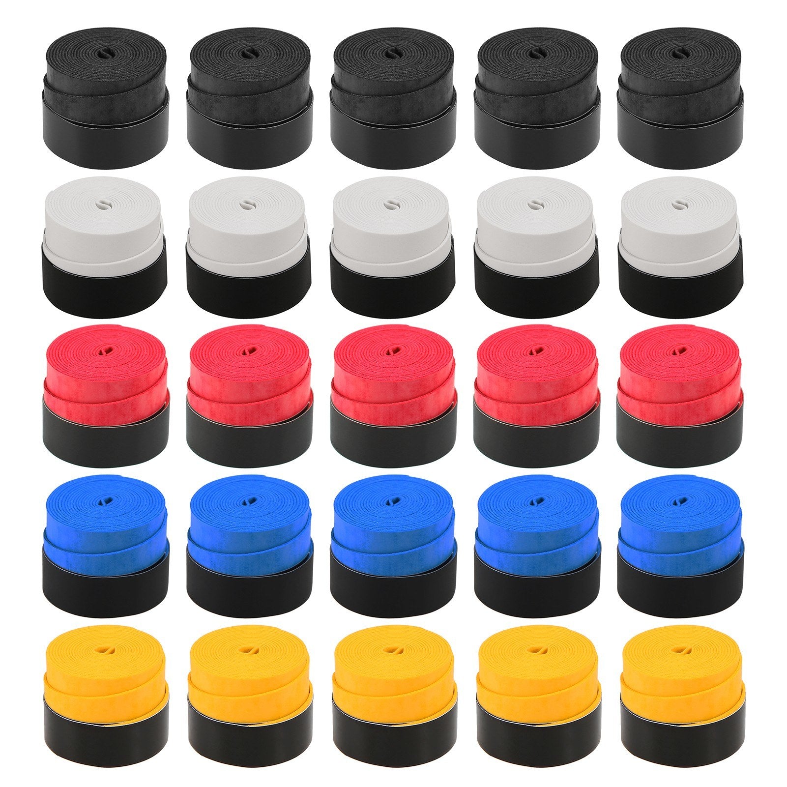 Tennis Racket Grip Tape Anti Slip Super Absorbent Tennis Overgrip Badminton Overgrip Pickleball Replacement Grip