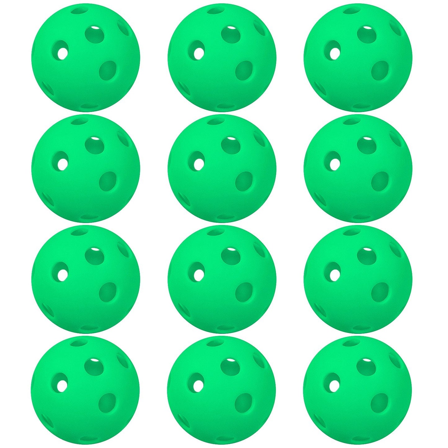 26 Holes Pickleball Balls High Performance Indoor Outdoor Training Practice PP Baseballs