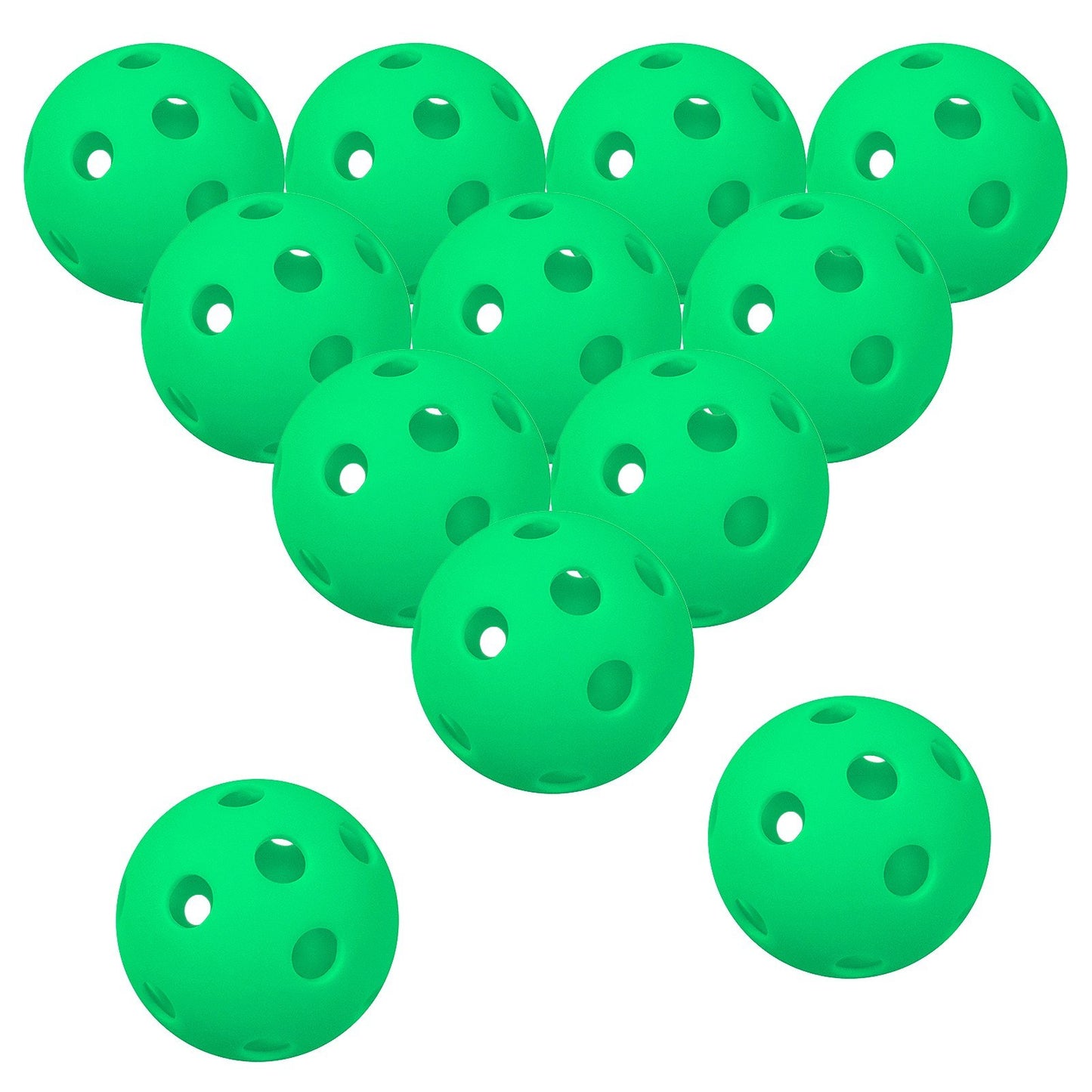 26 Holes Pickleball Balls High Performance Indoor Outdoor Training Practice PP Baseballs