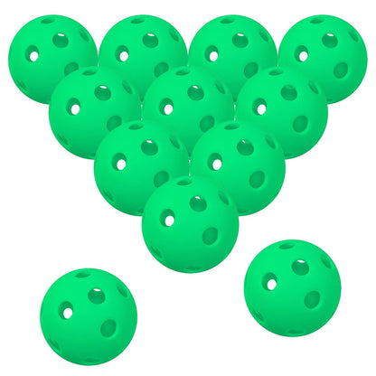 26 Holes Pickleball Balls High Performance Indoor Outdoor Training Practice PP Baseballs