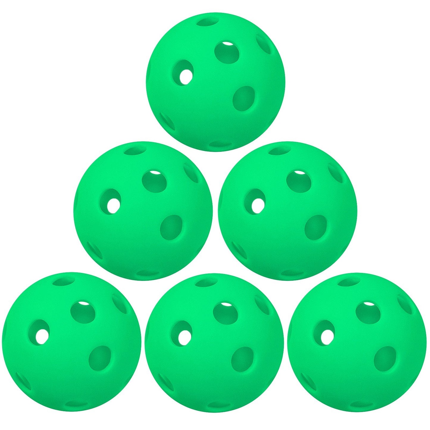 26 Holes Pickleball Balls High Performance Indoor Outdoor Training Practice PP Baseballs