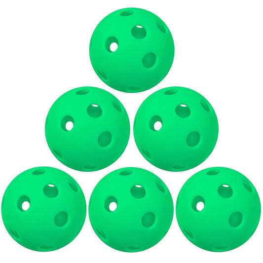 26 Holes Pickleball Balls High Performance Indoor Outdoor Training Practice PP Baseballs