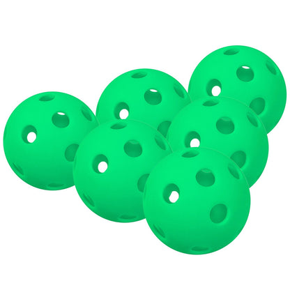 26 Holes Pickleball Balls High Performance Indoor Outdoor Training Practice PP Baseballs