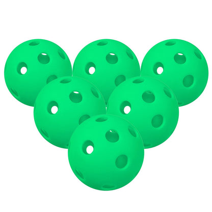 26 Holes Pickleball Balls High Performance Indoor Outdoor Training Practice PP Baseballs