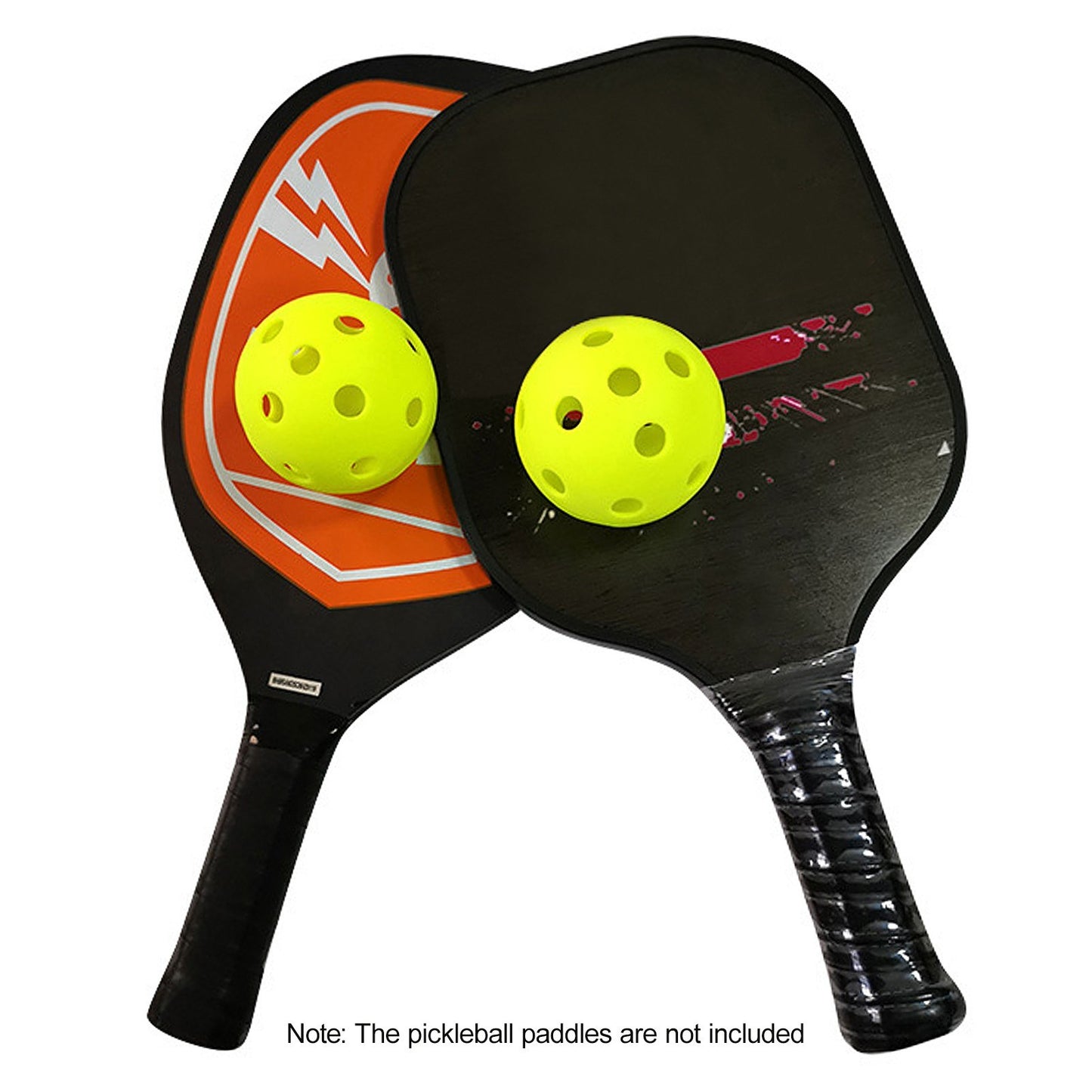 26 Holes Pickleball Balls High Performance Indoor Outdoor Training Practice PP Baseballs