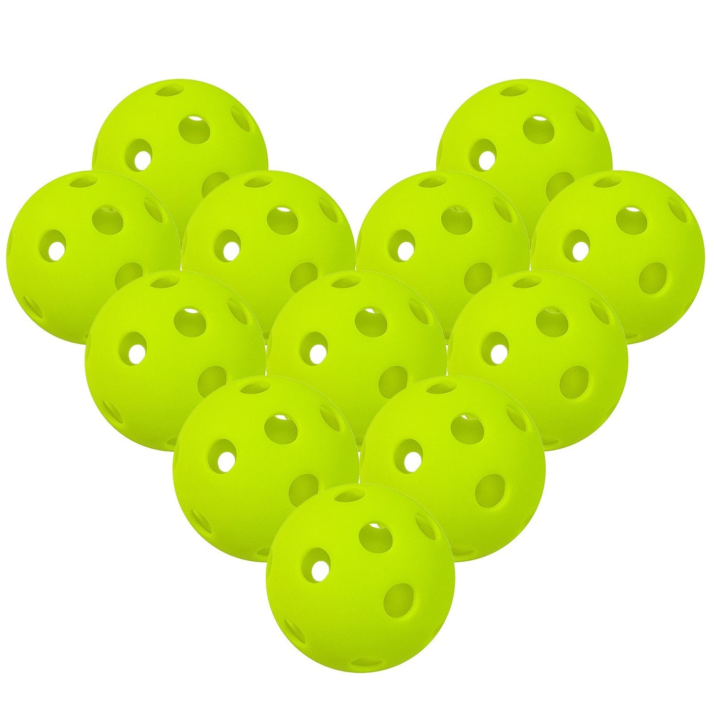 26 Holes Pickleball Balls High Performance Indoor Outdoor Training Practice PP Baseballs