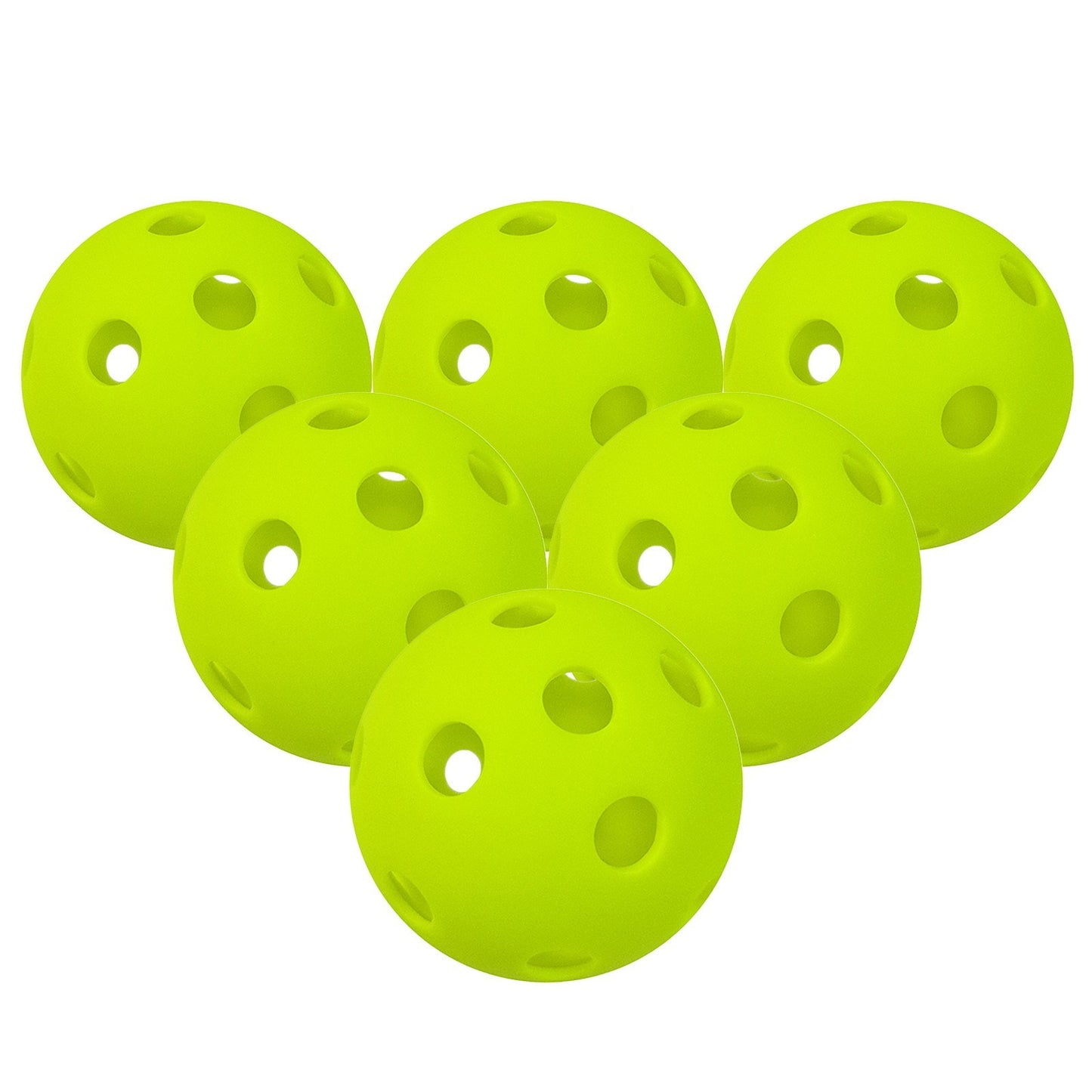 26 Holes Pickleball Balls High Performance Indoor Outdoor Training Practice PP Baseballs