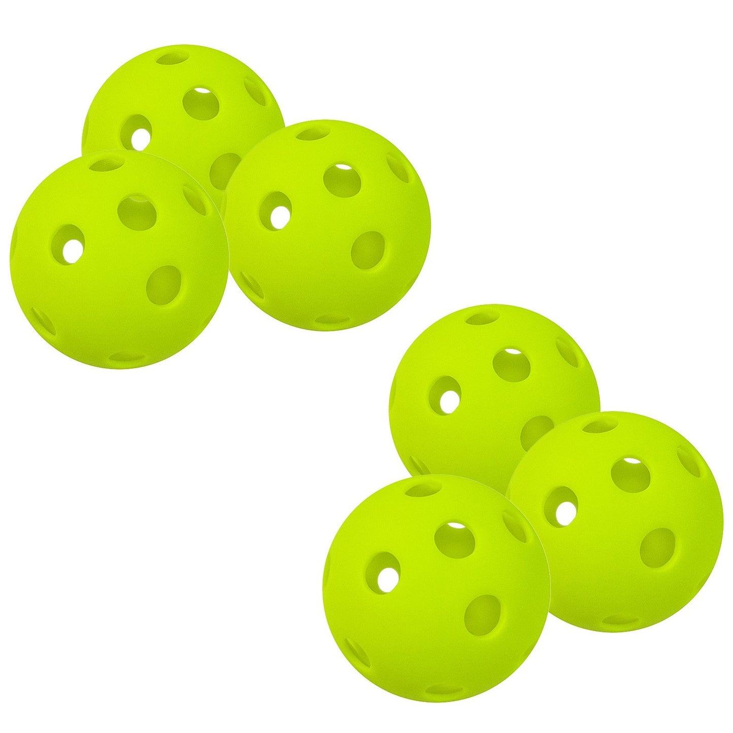 26 Holes Pickleball Balls High Performance Indoor Outdoor Training Practice PP Baseballs