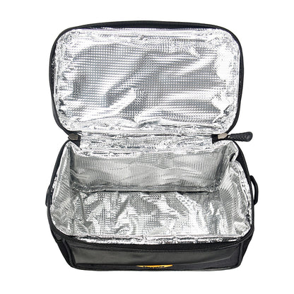 Multi-functional Cycling Insulated Bike Cooler Bag Anti-wear Water Resistant Bike Handlebar Bag Pannier with Bike Phone Mount