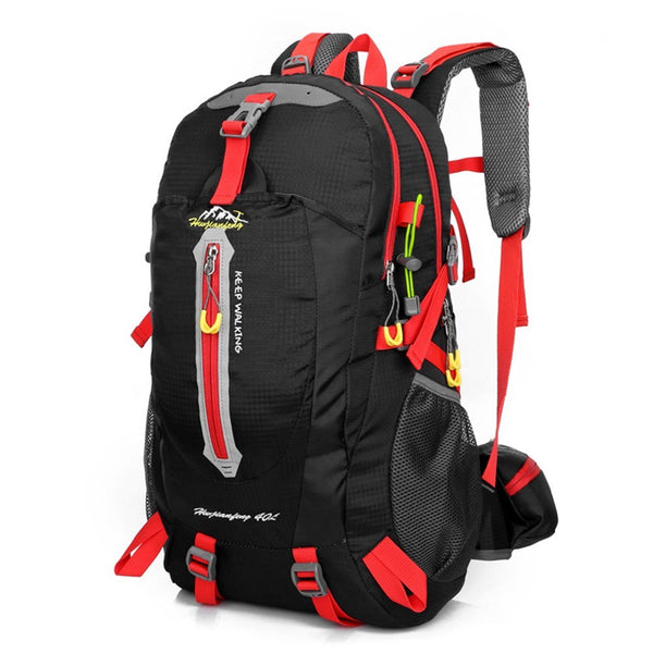 40L Hiking Camping Travel Backpack Water-resistant Outdoor Daypack Weekender Backpack Super Large Bag