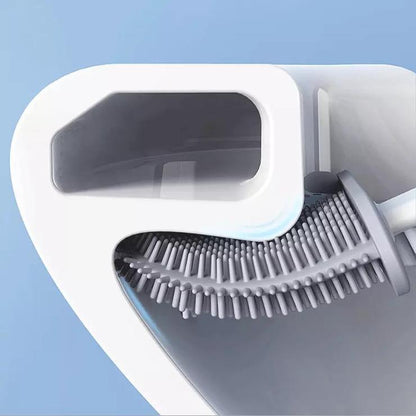Silicone Brush With Holder For Cleaning
