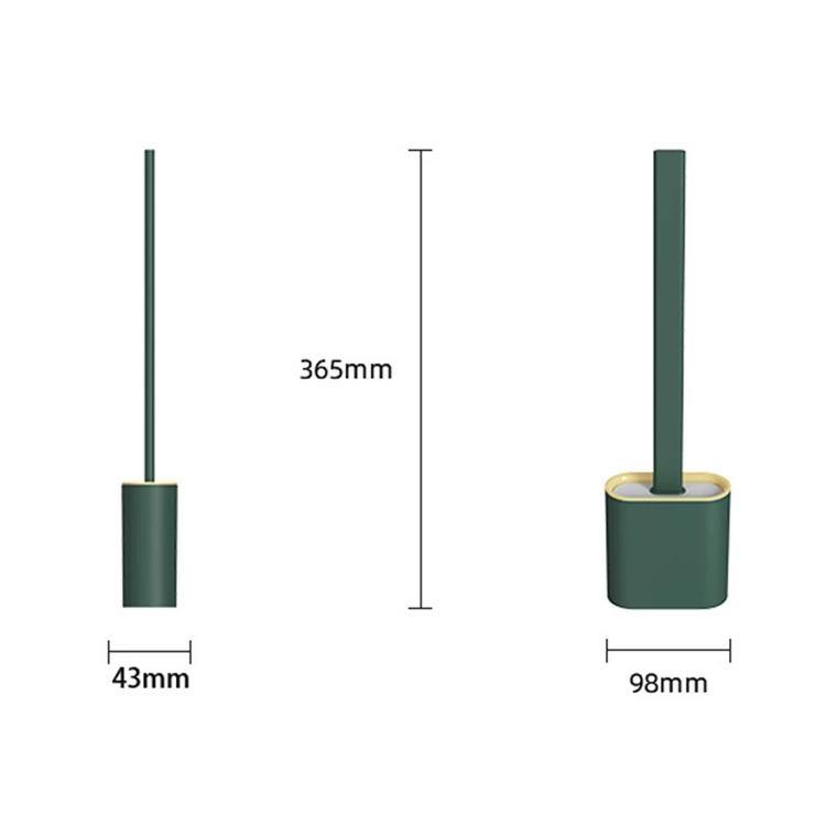 Silicone Brush With Holder For Cleaning