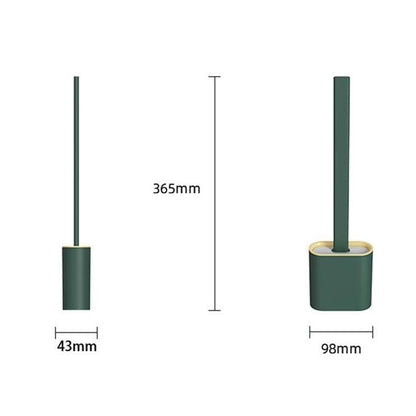 Silicone Brush With Holder For Cleaning