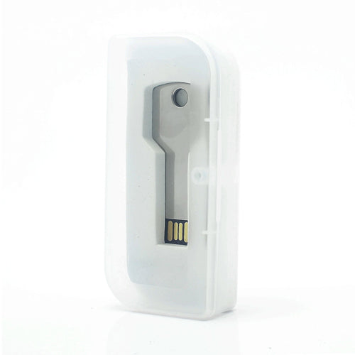 Premium Metal Key Design USB Flash Memory Drive, 4/8/16/32/64GB Available;32GB;Silver Color